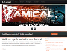 Tablet Screenshot of amical.nl